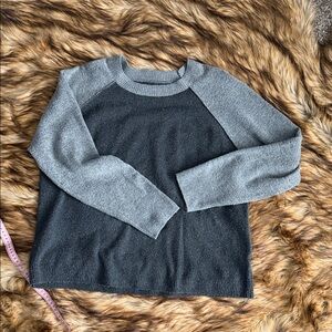 Gray and Black Women's Sweater